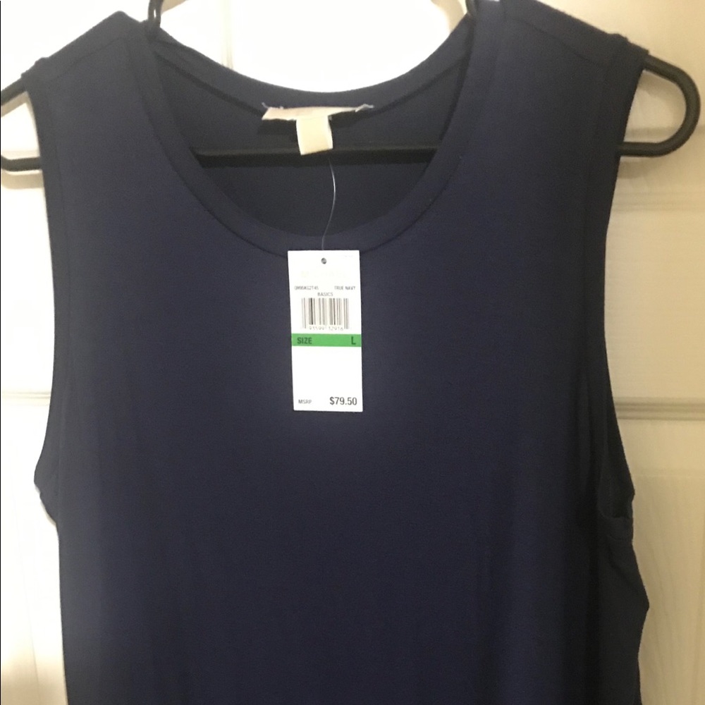 Michael Kors true navy blouse.